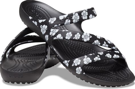 Hit the beach or take a stroll in easy slip-on flip-flops for <b>women</b> that are water-friendly and easy to clean. . Crocs womens kadee ii sandals